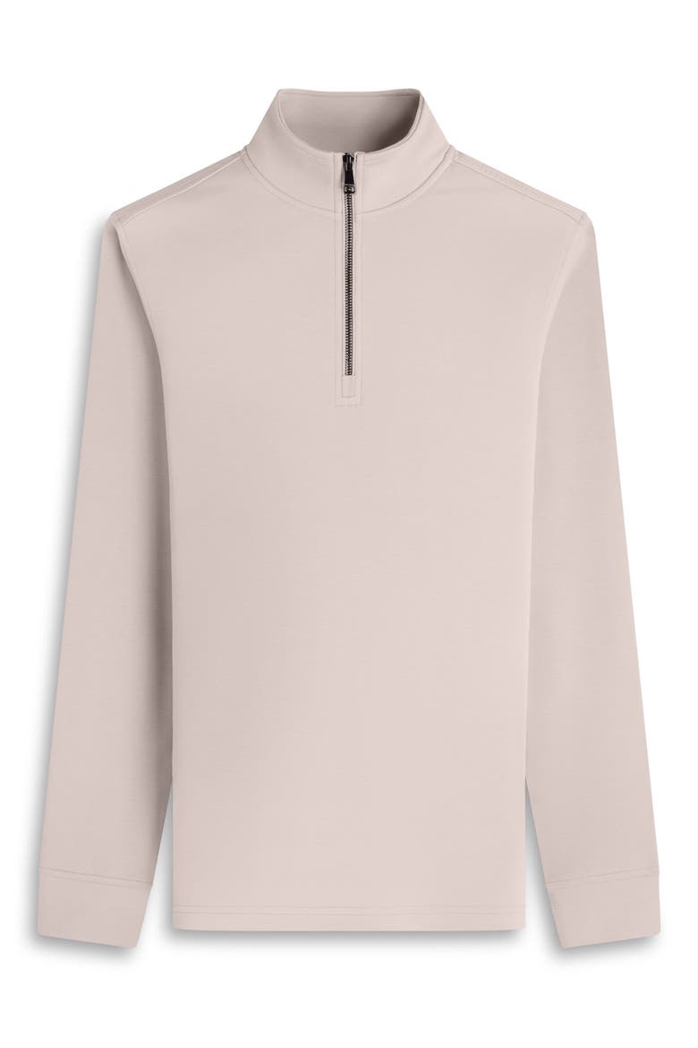 Soft Touch Quarter Zip Sweatshirt, Alternate, color, ALMOND