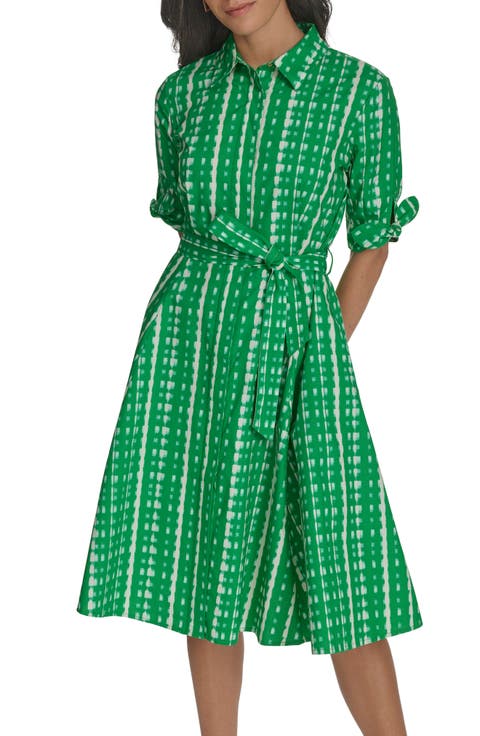 Short Sleeve Cotton Shirtdress