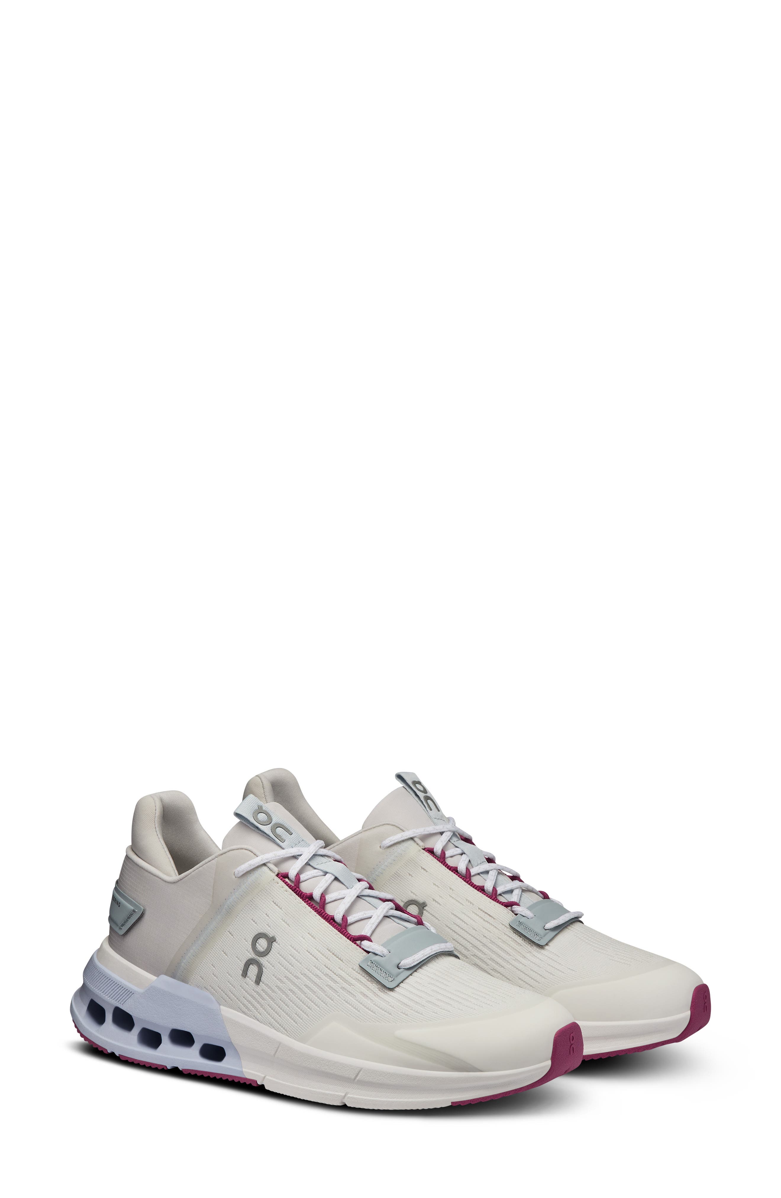Cloudnova Flux Sneaker, Main, color, UNDYED-WH/HEATHER