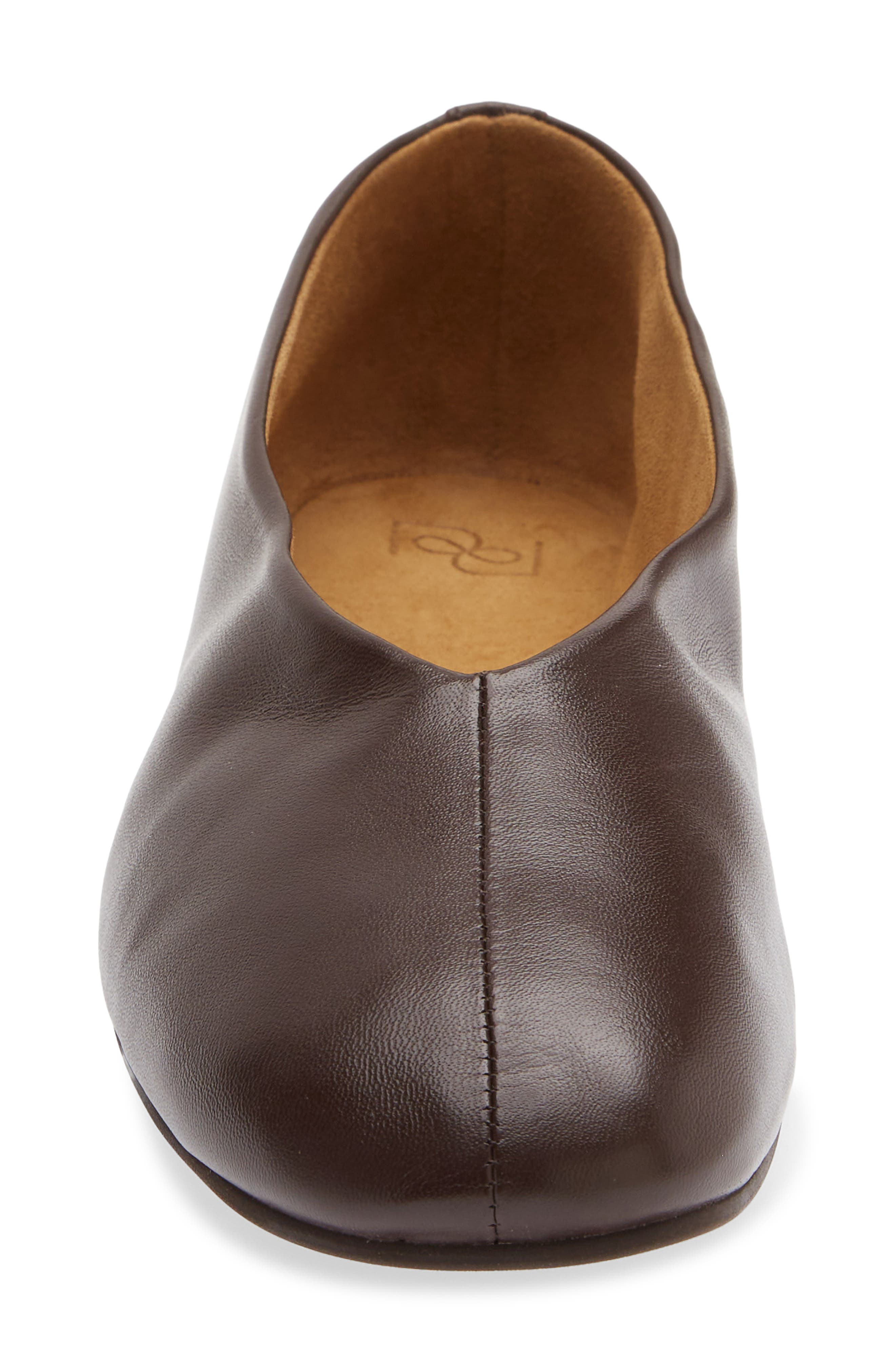 Blaine Flat, Alternate, color, DARK CHOCOLATE LEATHER