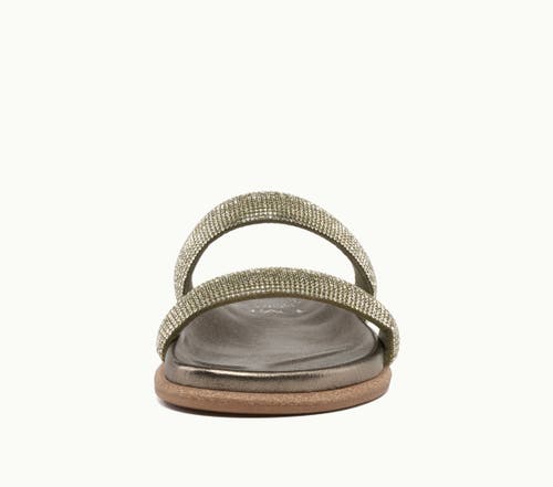 Grace Footwear Cannes Sandal In Khaki Crystal