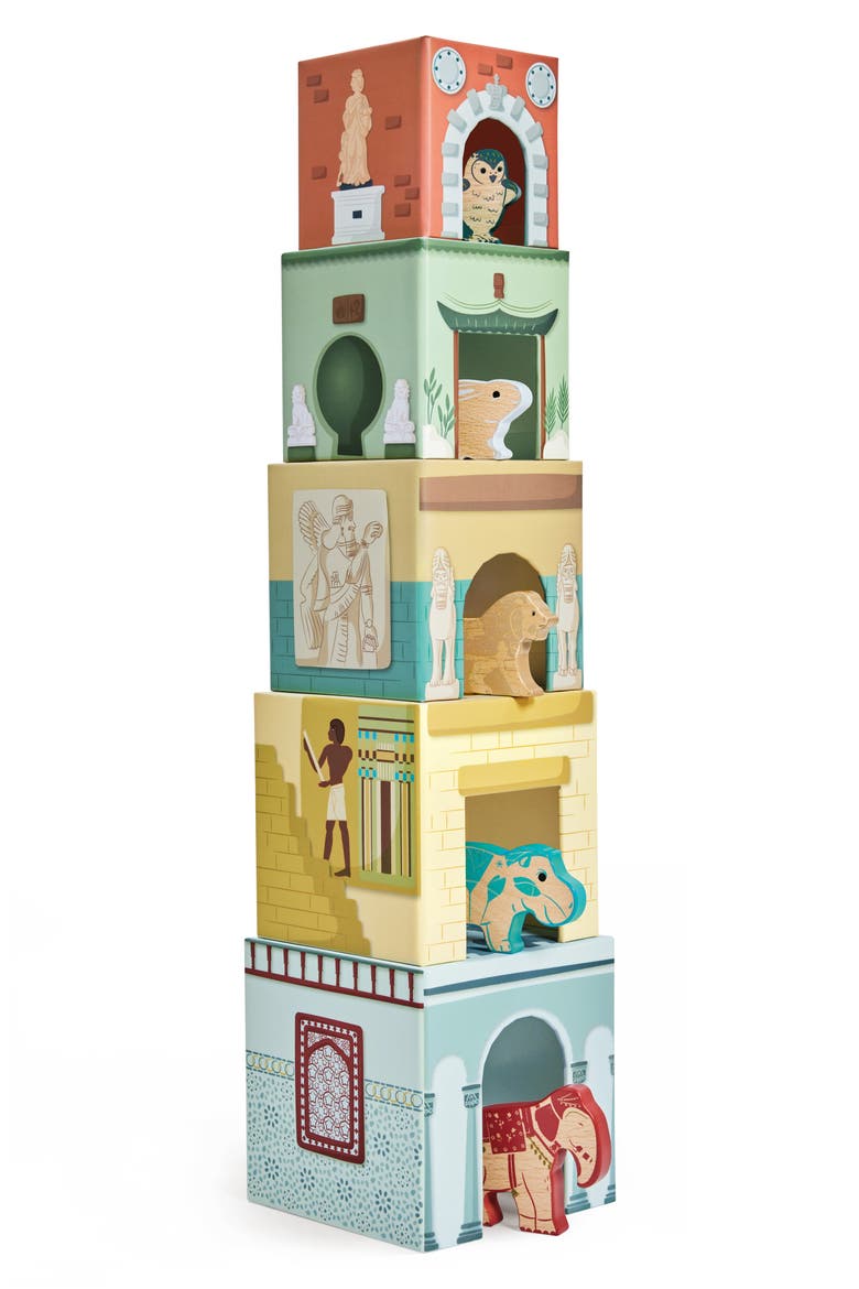 Museum Nesting Blocks Play Set, Main, color, MULTI