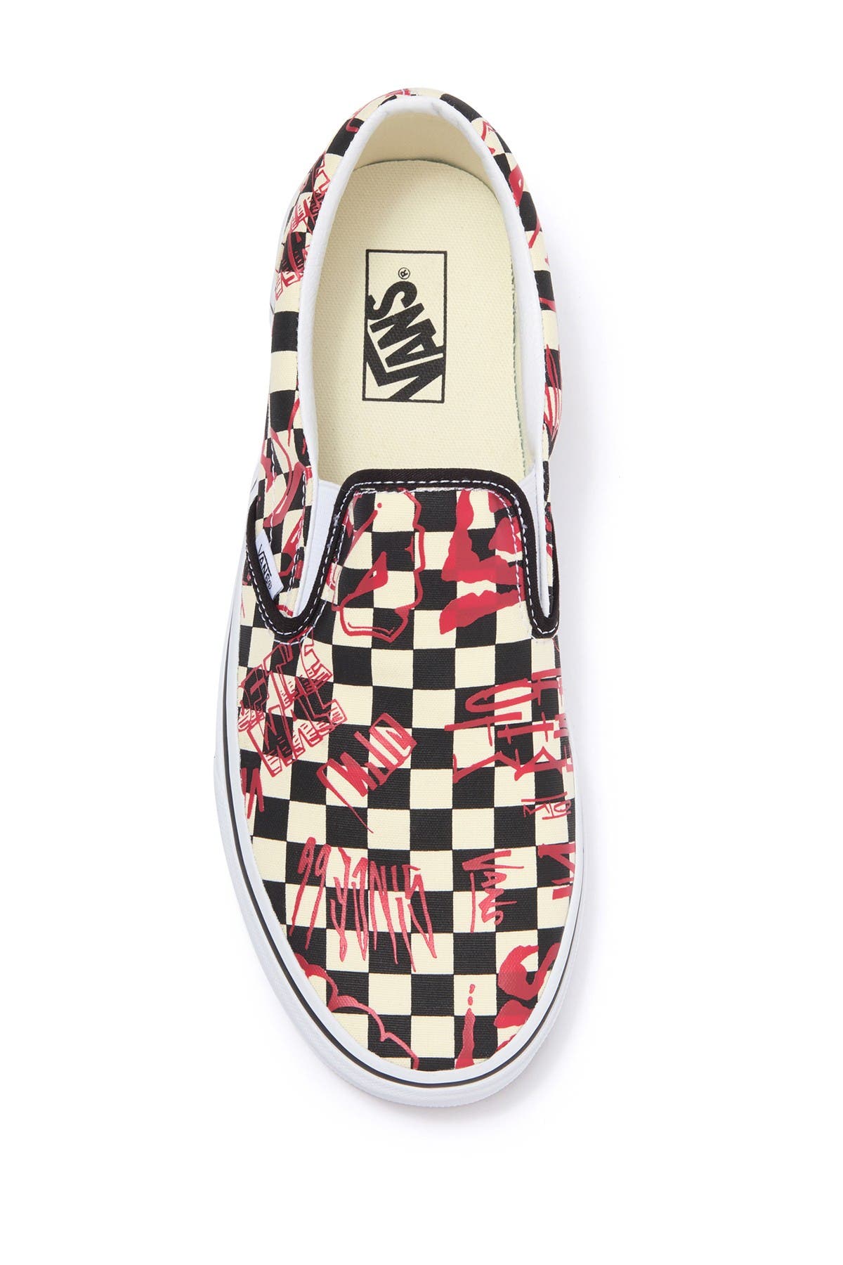 Vans Check Print Crew Classic Crew Slip-On Sneaker, Alternate, color, 