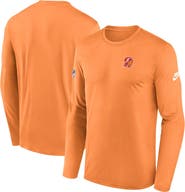 Nike Men's Nike Orange Tampa Bay Buccaneers Legend Small Logo Performance Long Sleeve T-Shirt