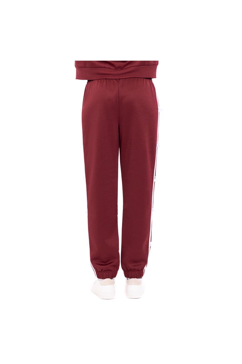 Nightmare Before Christmas Jack Skellington Track Pants, Alternate, color, Cabernet Jack