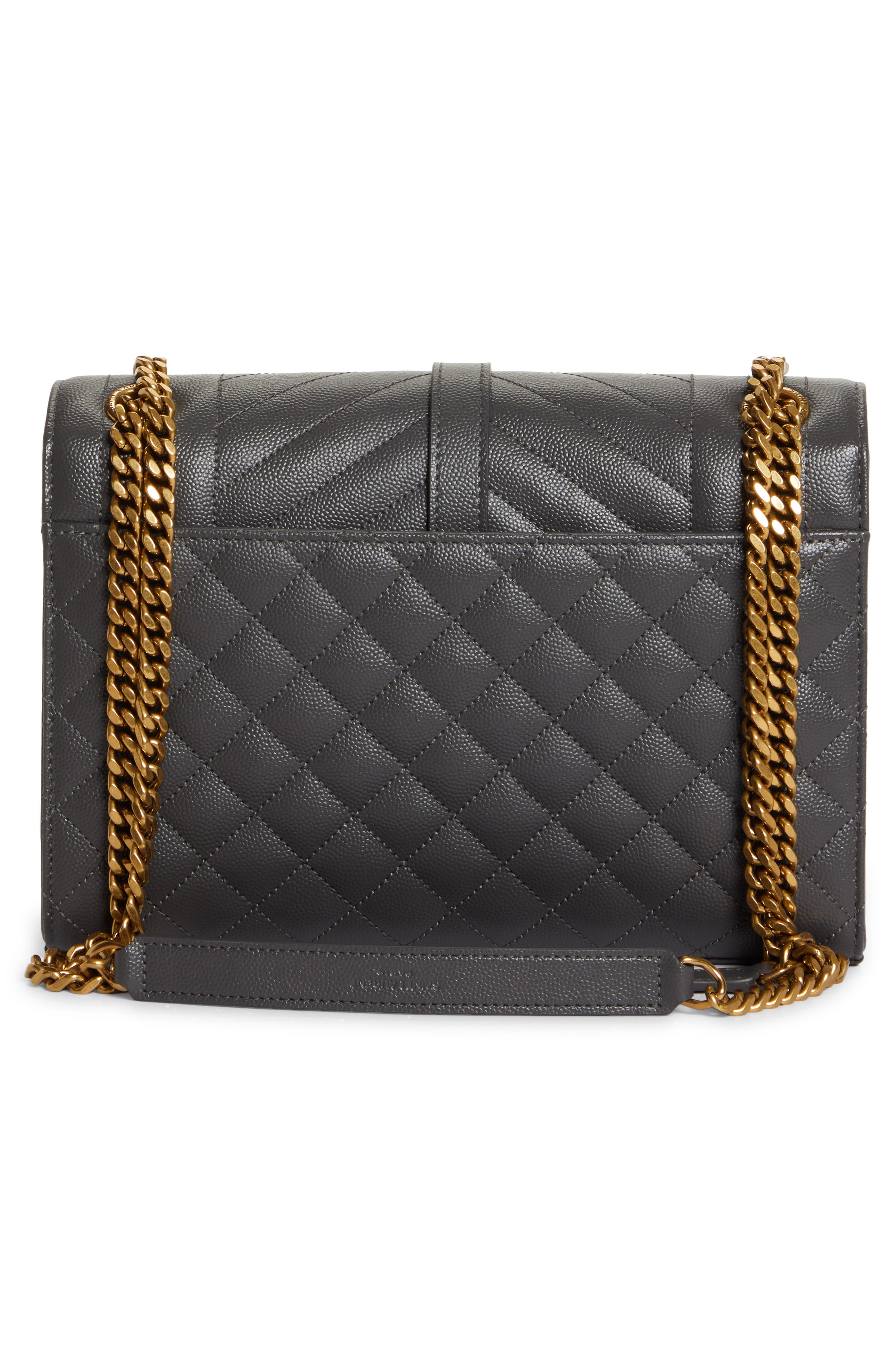 Saint Laurent Medium Cassandra Envelope Bag, Alternate, color, 