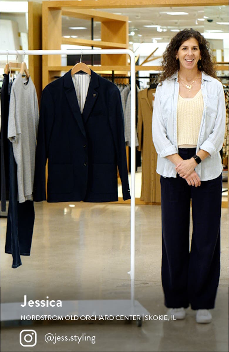 Unconstructed Stretch Blazer, sales video thumbnail