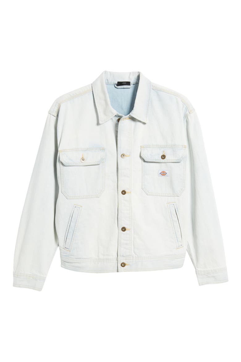 Madison Denim Jacket, Alternate, color, LIGHT DENIM