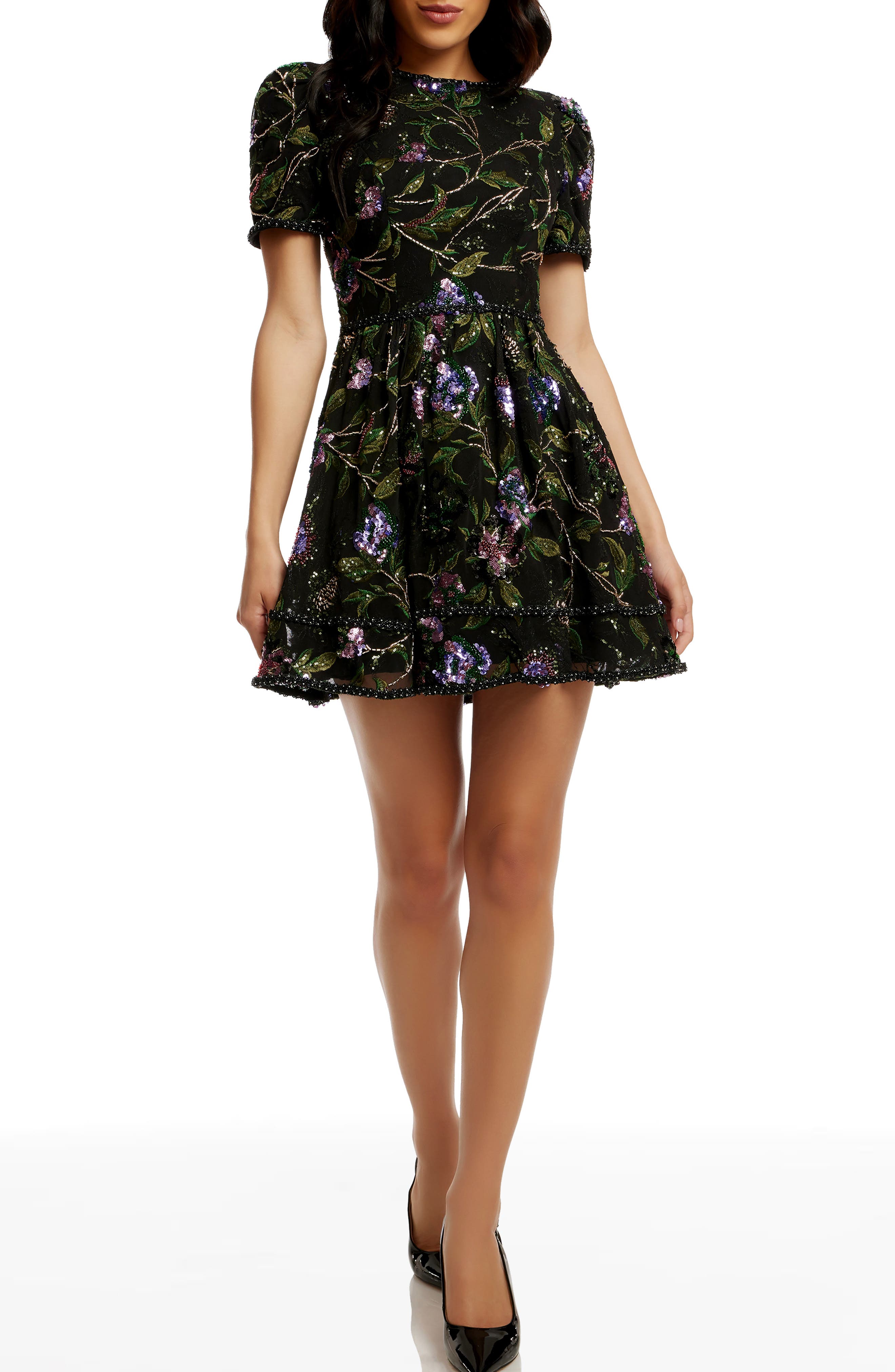 Tanner Beaded Minidress