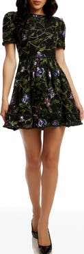 Dress the Population Tanner Beaded Minidress