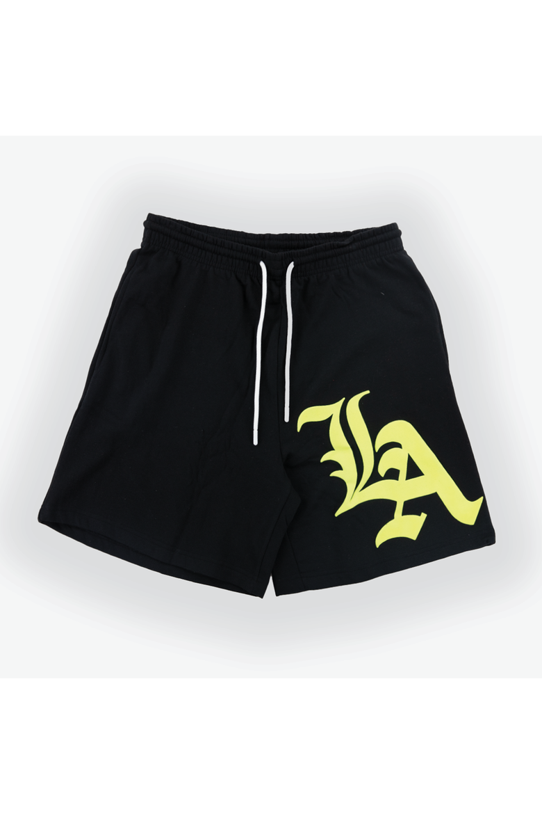 Victory Shorts, Main, color, Black/ Safety Yellow