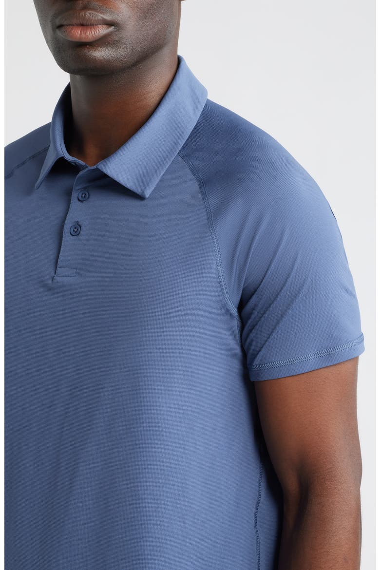 Endurance Performance Polo, Alternate, color, BLUE VINTAGE