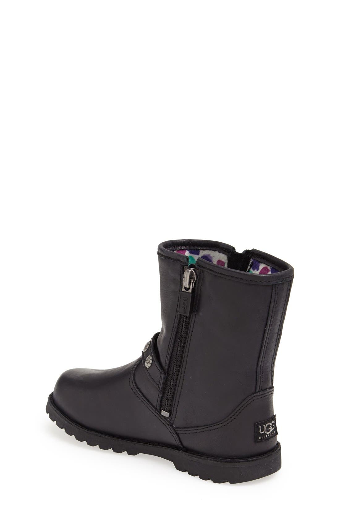 UGG<sup>®</sup> Australia 'Hannah' Moto Boot, Alternate, color, 