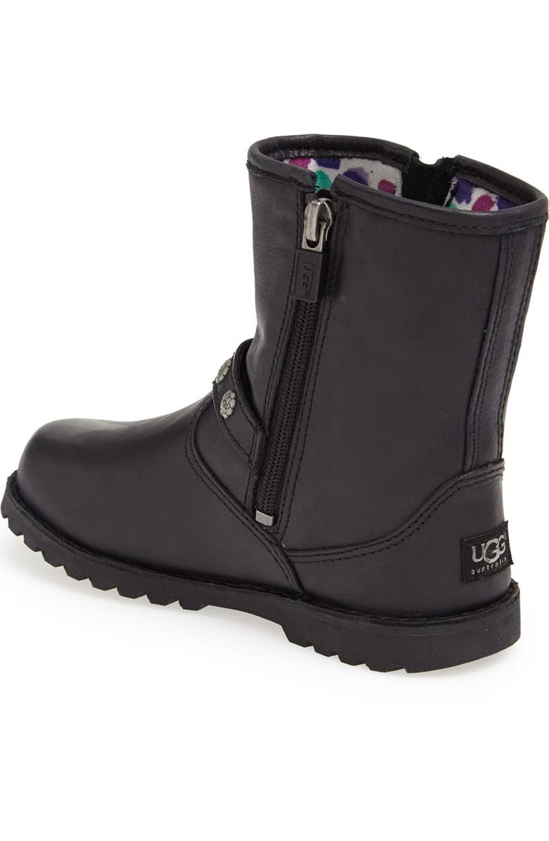 UGG<sup>®</sup> Australia 'Hannah' Moto Boot, Alternate, color,