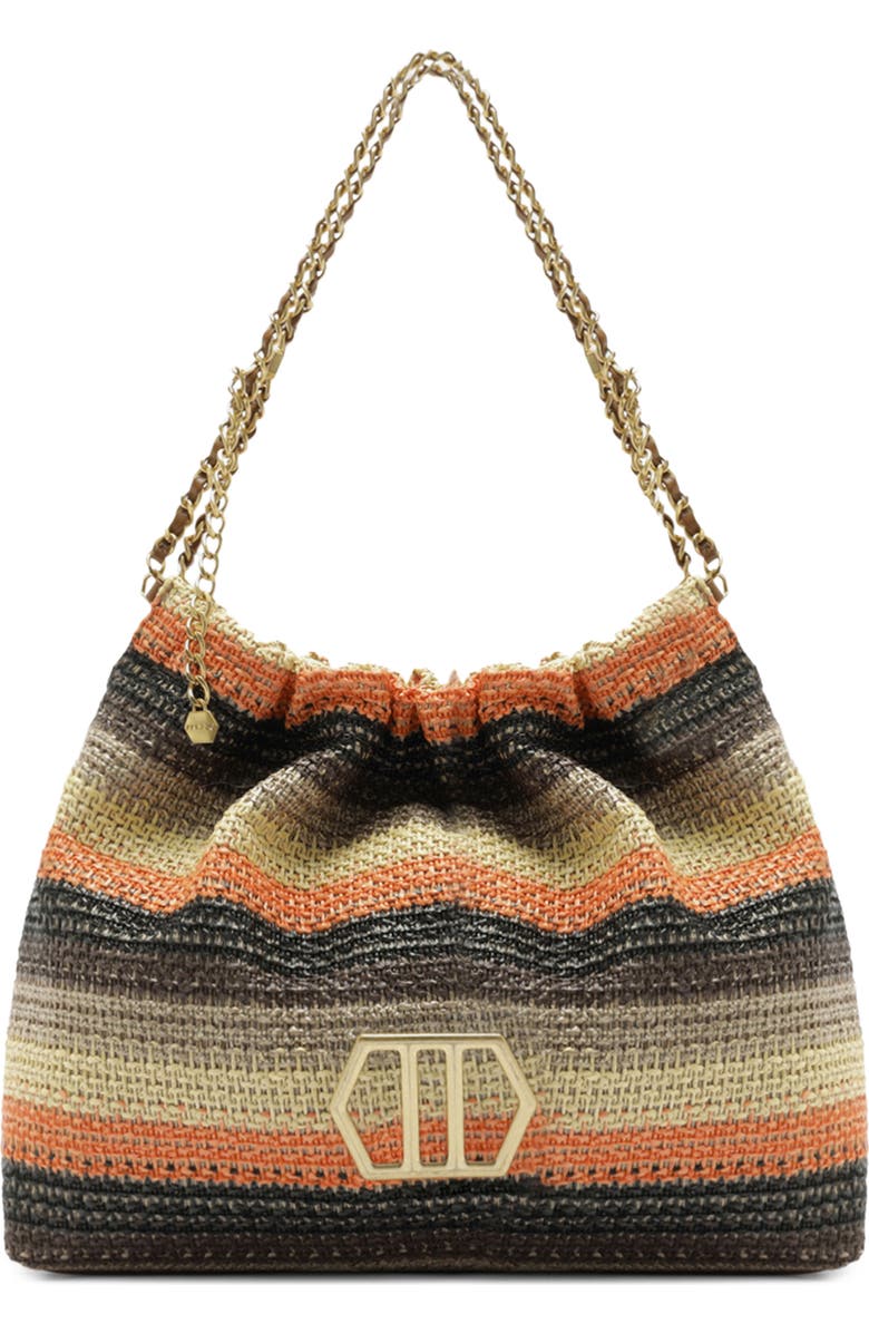Arezzo Large Jackie Hobo Bag, Main, color, Multinatural/ Sol Natural