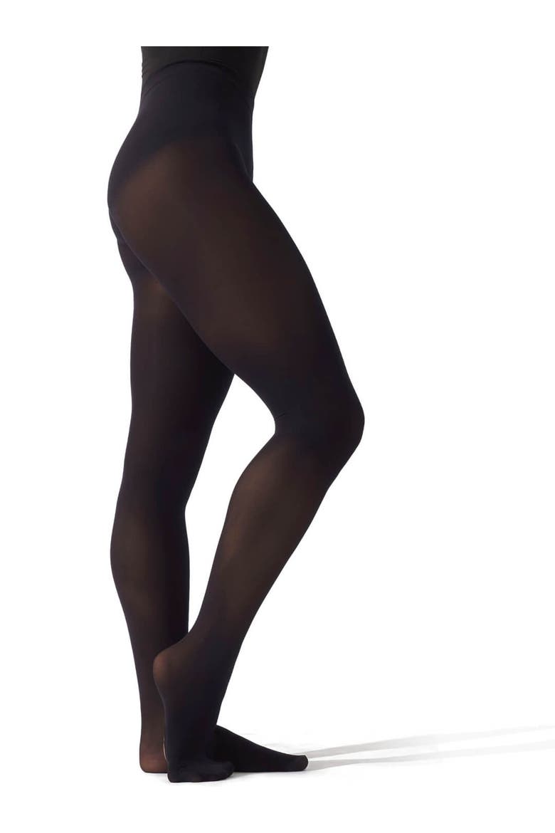 Ultra Soft Self Knit Waistband Transition Tight®, Alternate, color, black
