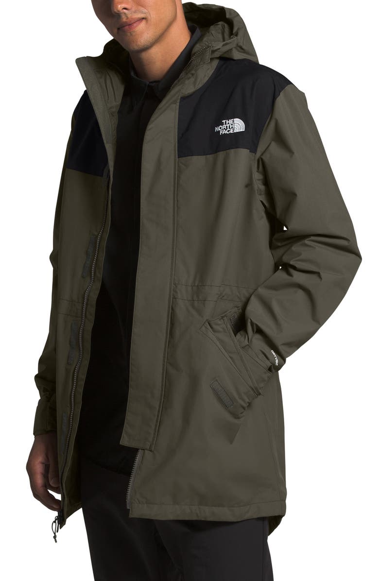 The North Face City Breeze Water Repellent Hooded Rain Parka, Main, color, 
