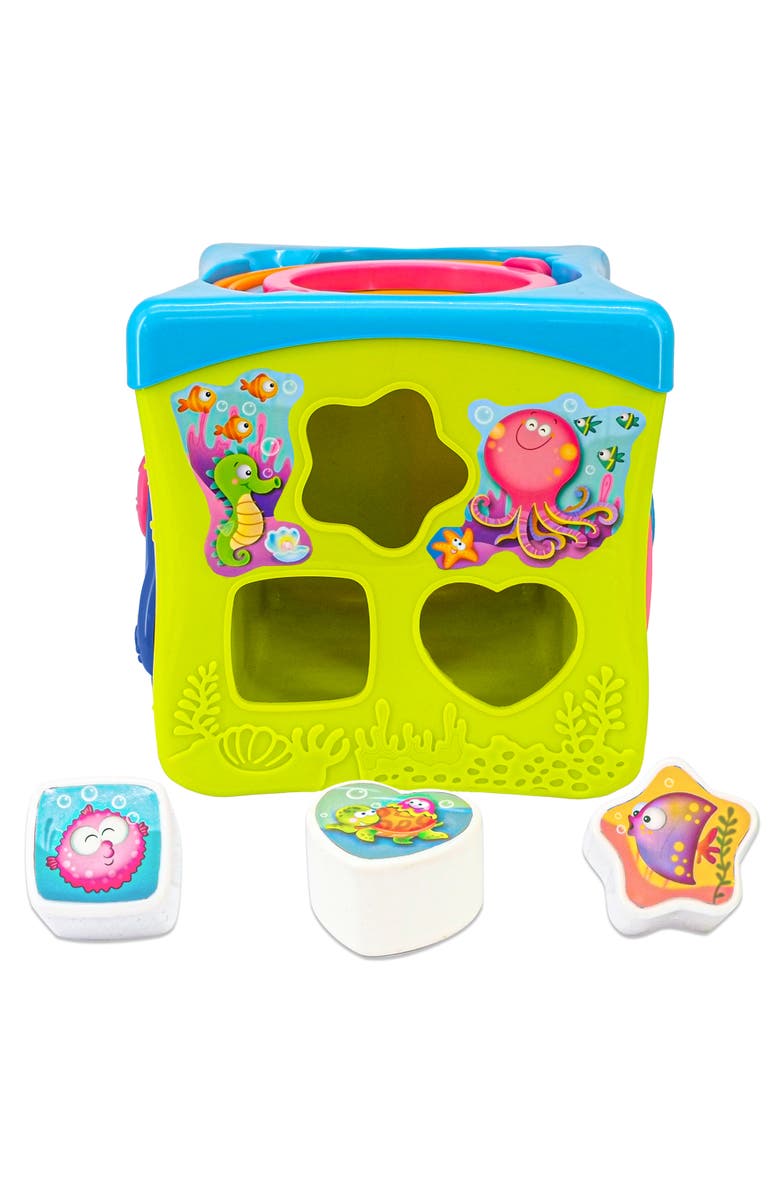 Kiddieland Light & Sound Activity Cube, Interactive Toy, Kids 1+, Alternate, color, Multicolored
