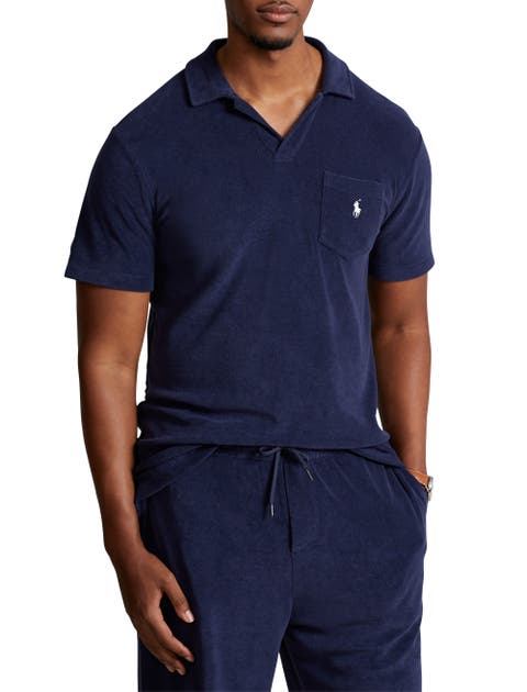 Big & Tall Terry Polo Shirt