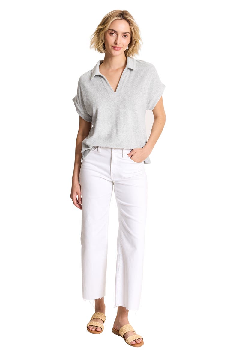 Tommy Bahama Suncoast Terry Cloth Polo, Alternate, color, Summer Grey Heather