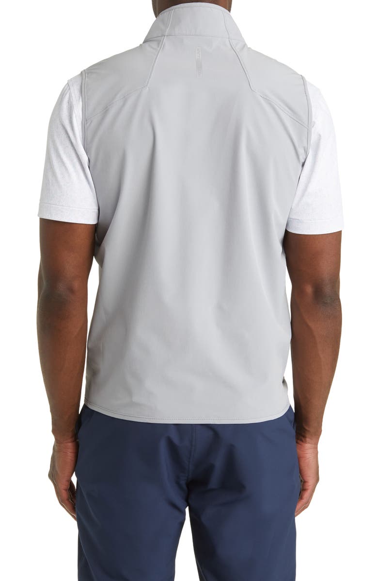 Peter Millar Crown Craft Flex Adept Water Resistant Half-Zip Vest, Alternate, color, 