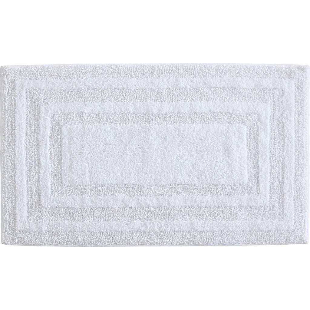 Eddie Bauer Logan Cotton Tufted Bath Rug In White