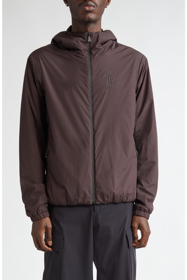Bissen Day-Namic Ripstop Hooded Jacket, Main, color, DARK RED