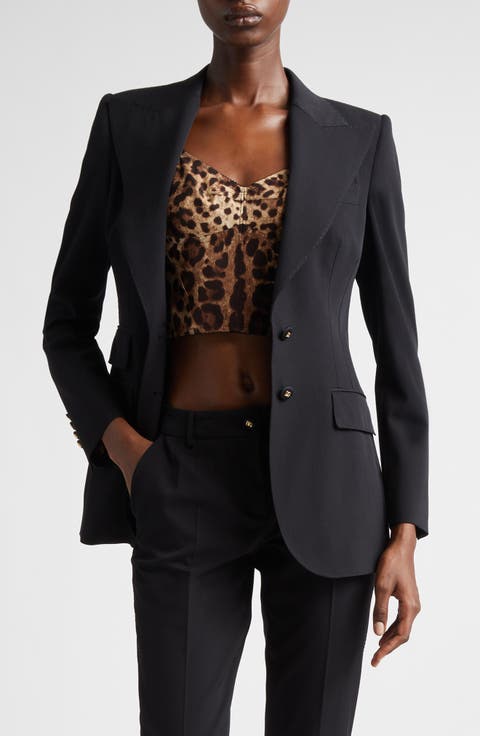 Turlington Stretch Gabardine Blazer