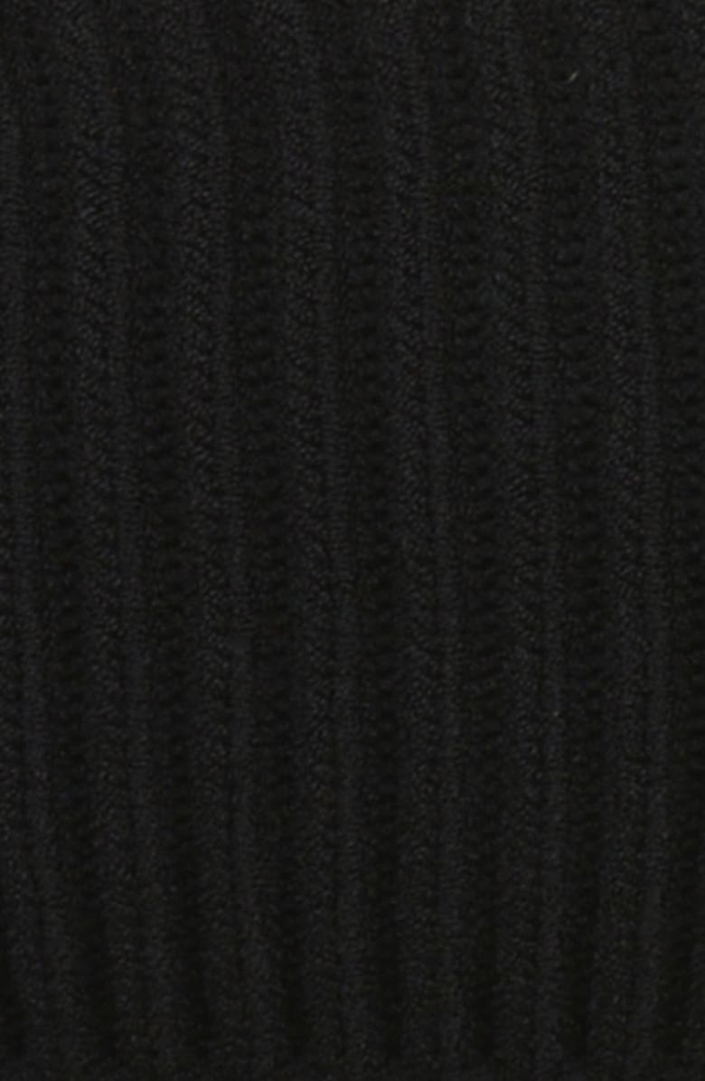 HOUSE OF CB Mitzi Rib Leggings, Alternate, color, Black