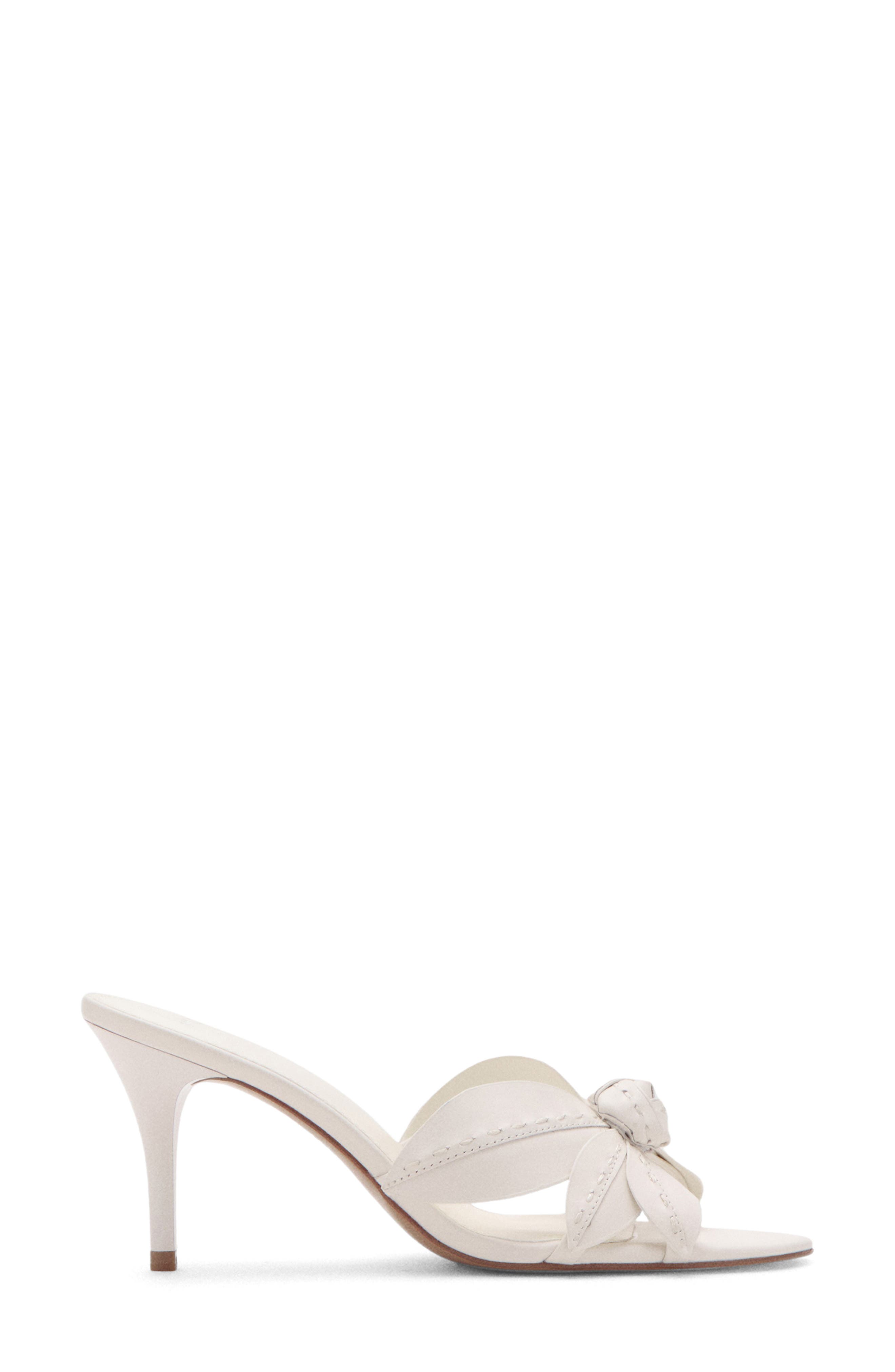 MANGO Floral Slide Sandal, Alternate, color, 