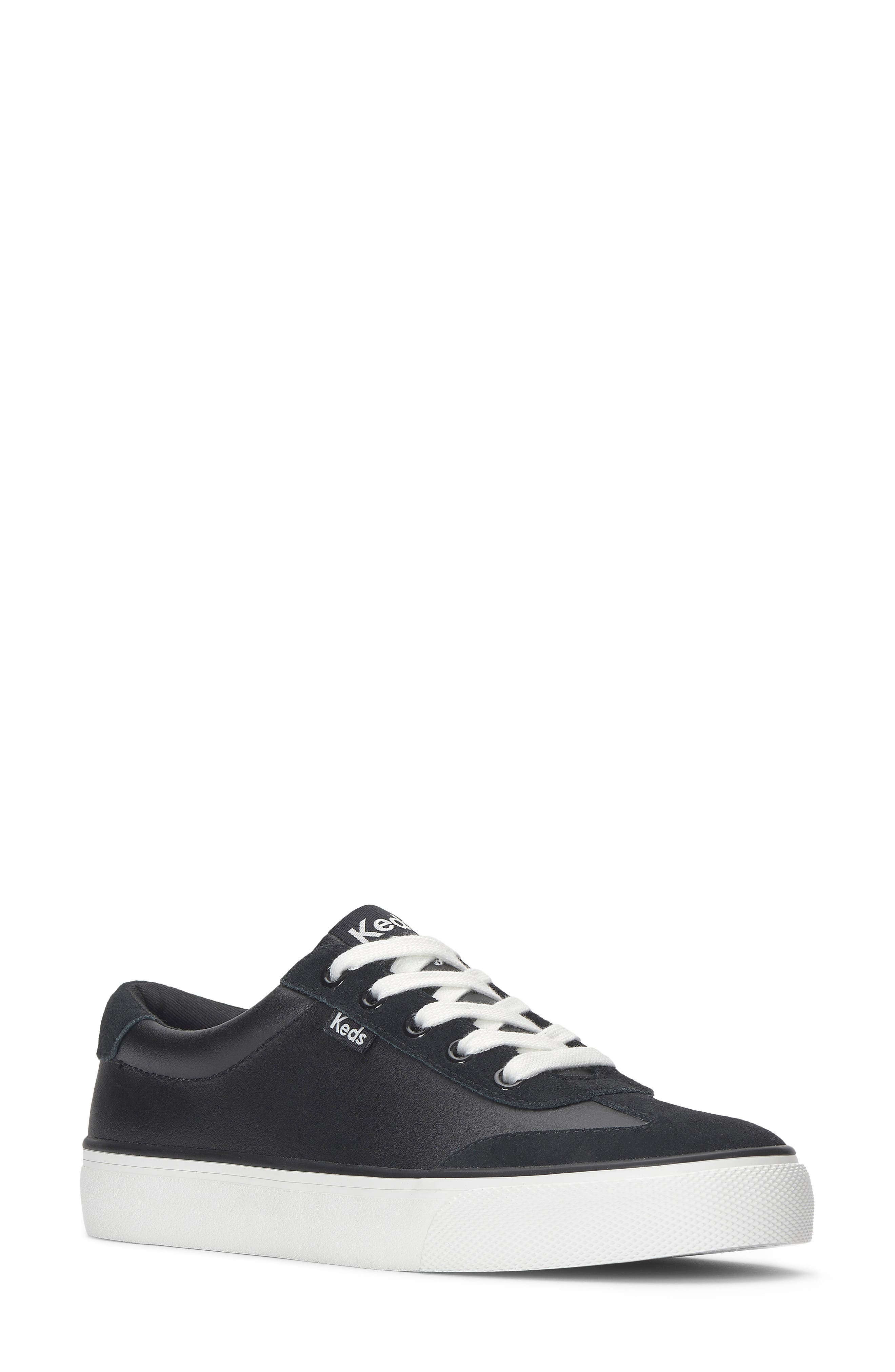 Keds<sup
®</sup
 Jump Kick T-Toe Sneaker, Main, color, Black
