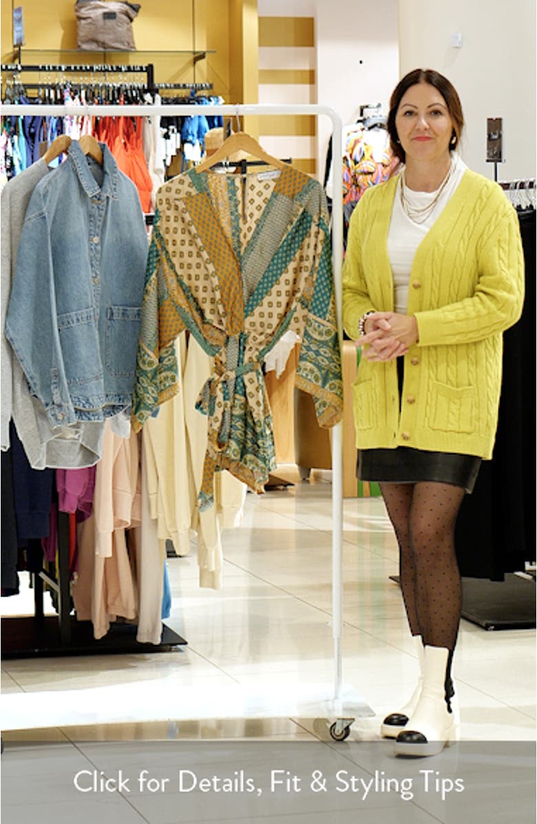 Elyse Long Sleeve Satin Romper, sales video thumbnail