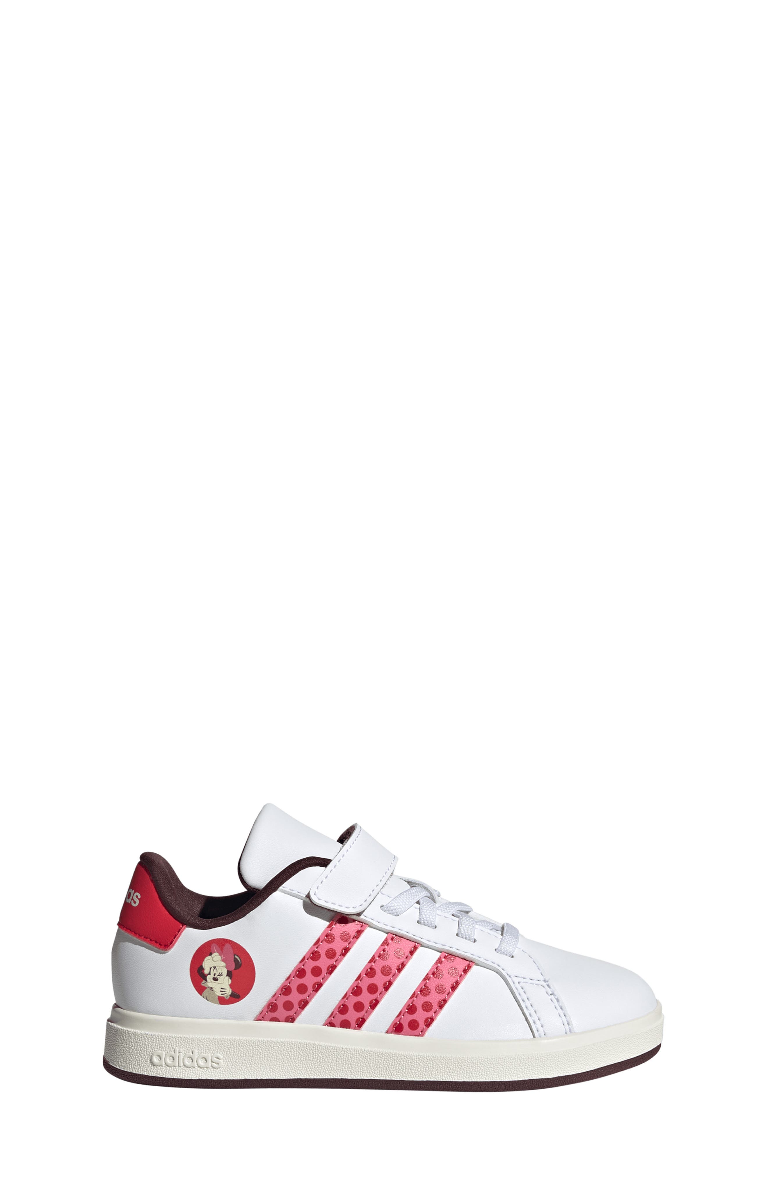 adidas Kids' Minnie Mouse Grand Court Sneaker, Alternate, color, 