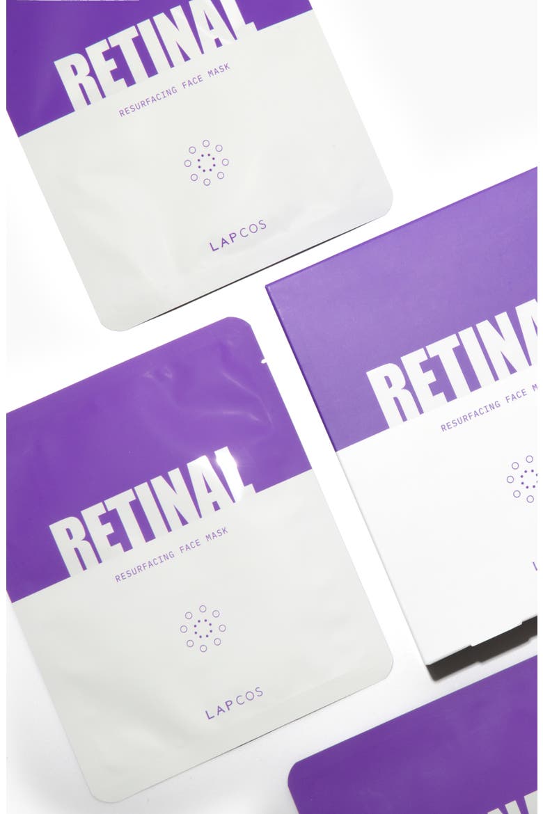 Retinal Resurfacing Sheet Mask, Alternate, color, PURPLE