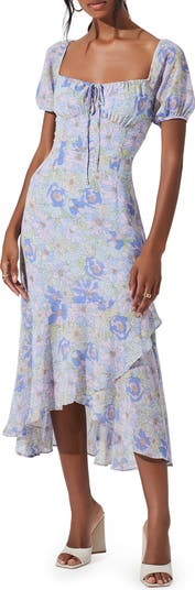 astr the label bow tie ruffle dress