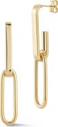 Ember Fine Jewelry 14K Gold Link Drop Earrings