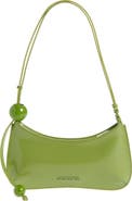 Jacquemus Le Bisou Perle Leather Shoulder Bag