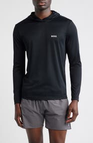 BOSS Hooded Long Sleeve Rashguard