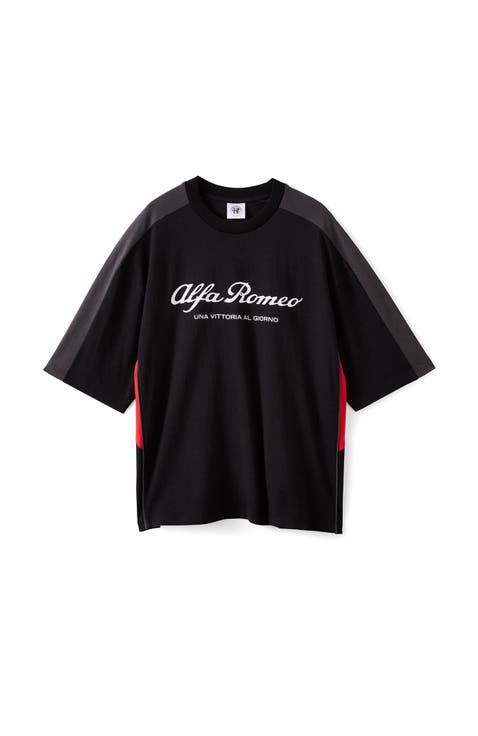 Men's Cropped Fit Alfa Romeo T-Shirt