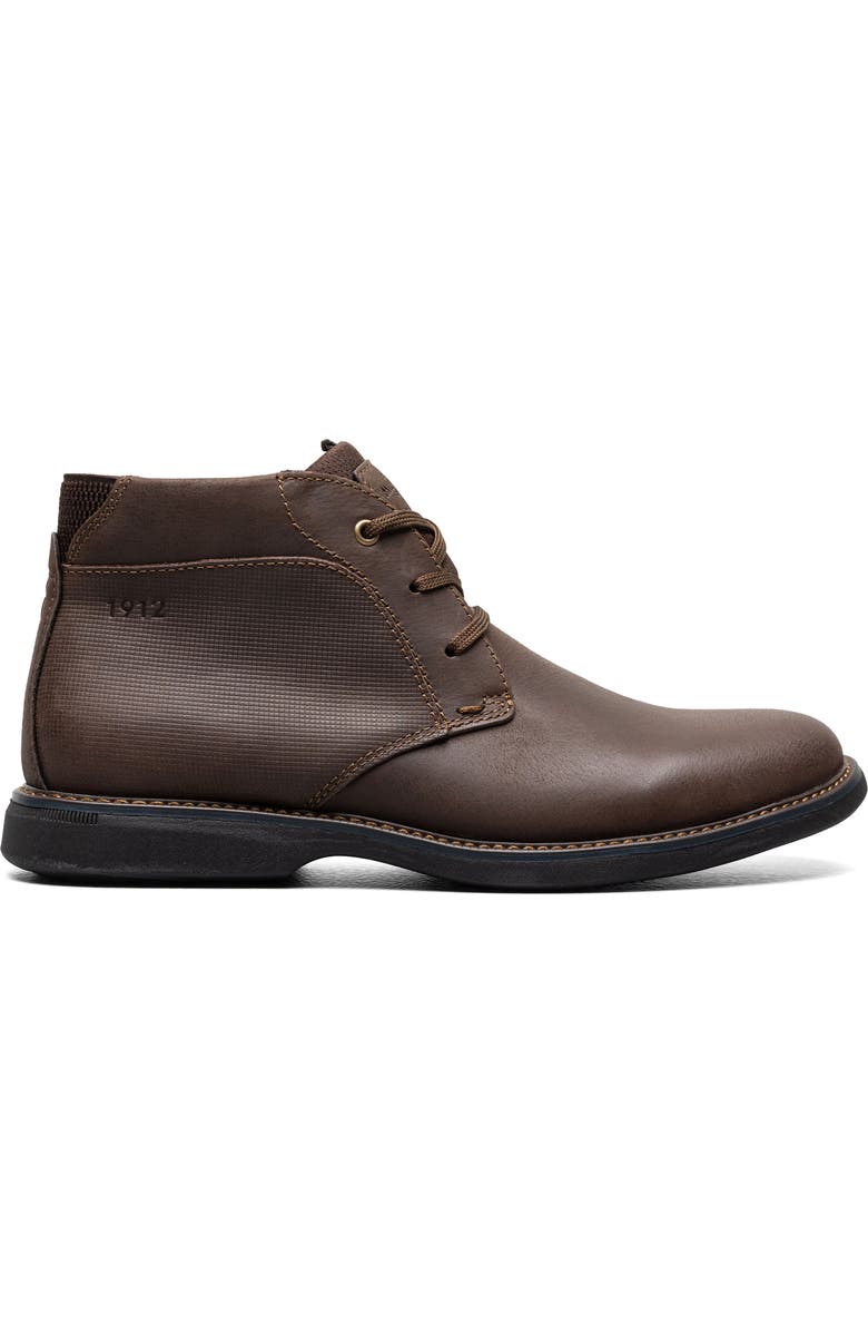 NUNN BUSH Otto Plain Toe Chukka Boot- Wide Width Available, Alternate, color,