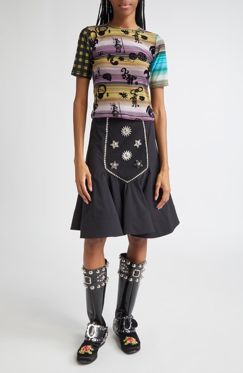 Chopova Lowena Calamity Suit Skirt, Alternate, color, 