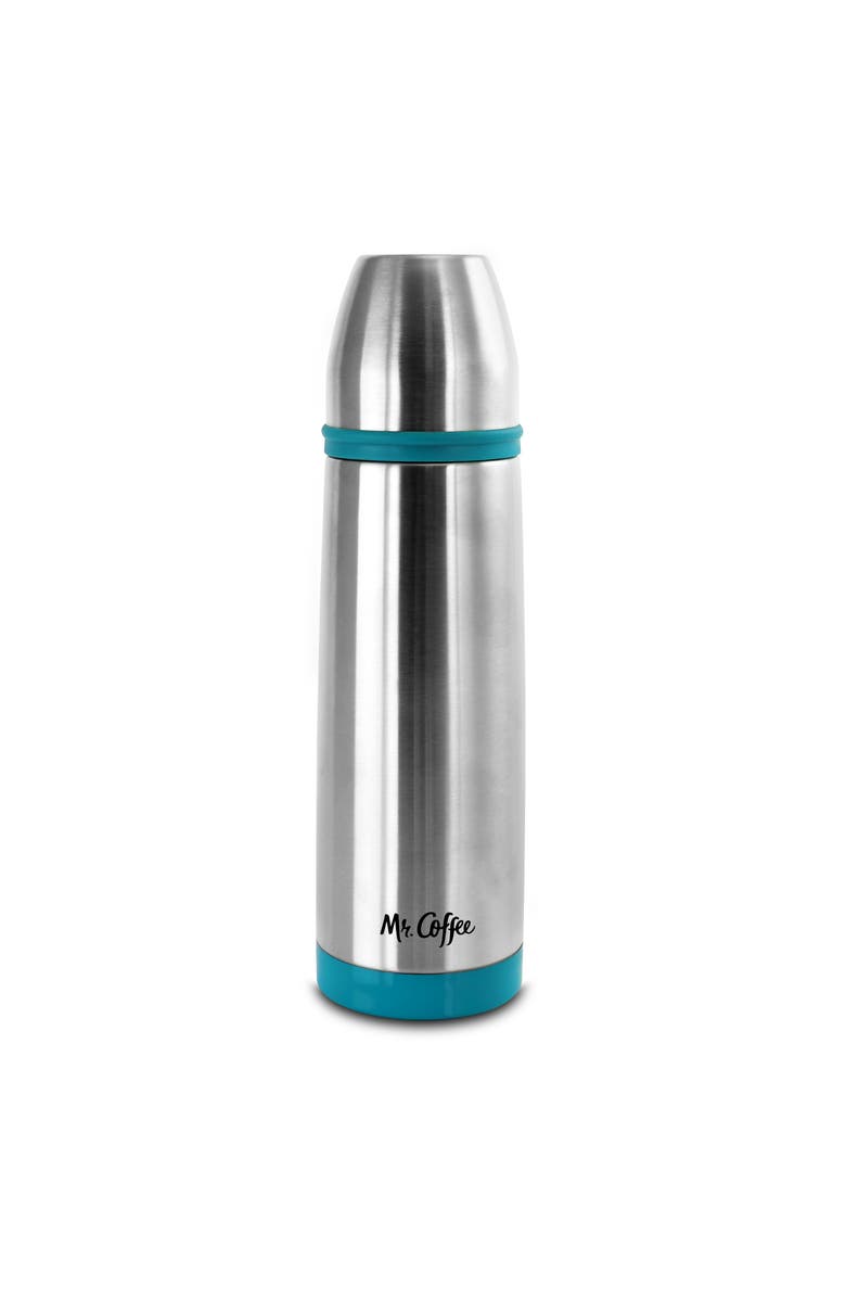 MR COFFEE Altona 3 Piece 27 Ounce Stainless Steel Thermal Travel Bottles, Alternate, color, Green