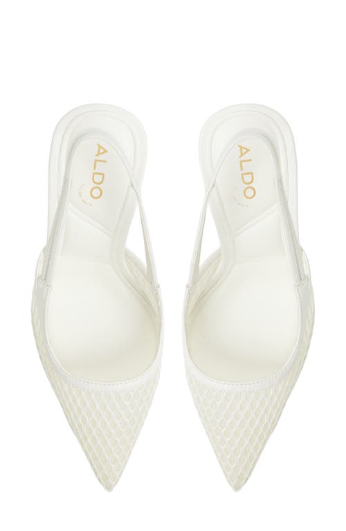 ALDO ALDO EVANIA SLINGBACK POINTED TOE PUMP 