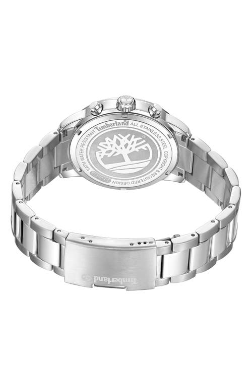 Timberland Parkman Multifunction Chronograph Bracelet Watch, 44mm In Silver