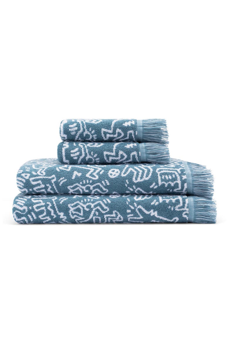 Breakers Bath Towel, Alternate, color, LIGHT/PASTEL BLUE