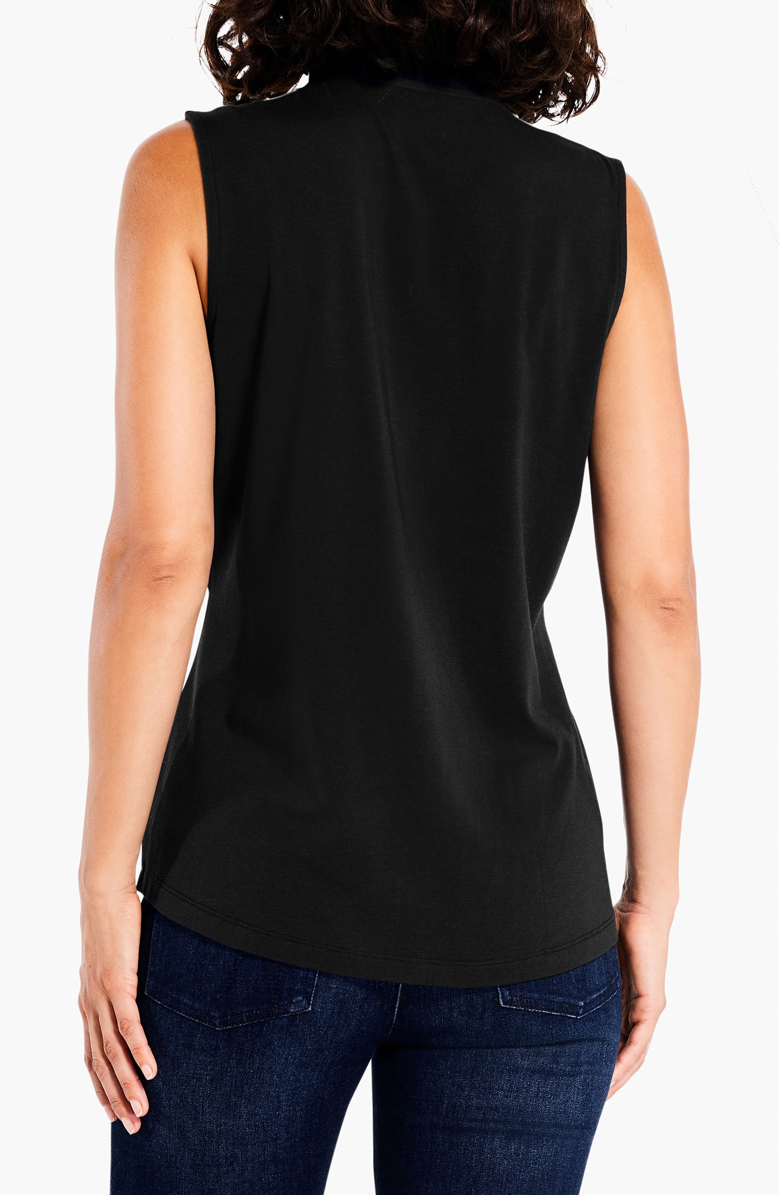 Ruffled Around Sleeveless Top - image 2