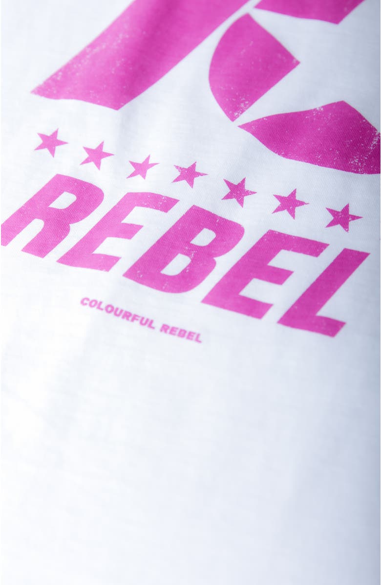 Colourful Rebel CR 76 Loosefit Tee, Alternate, color, White