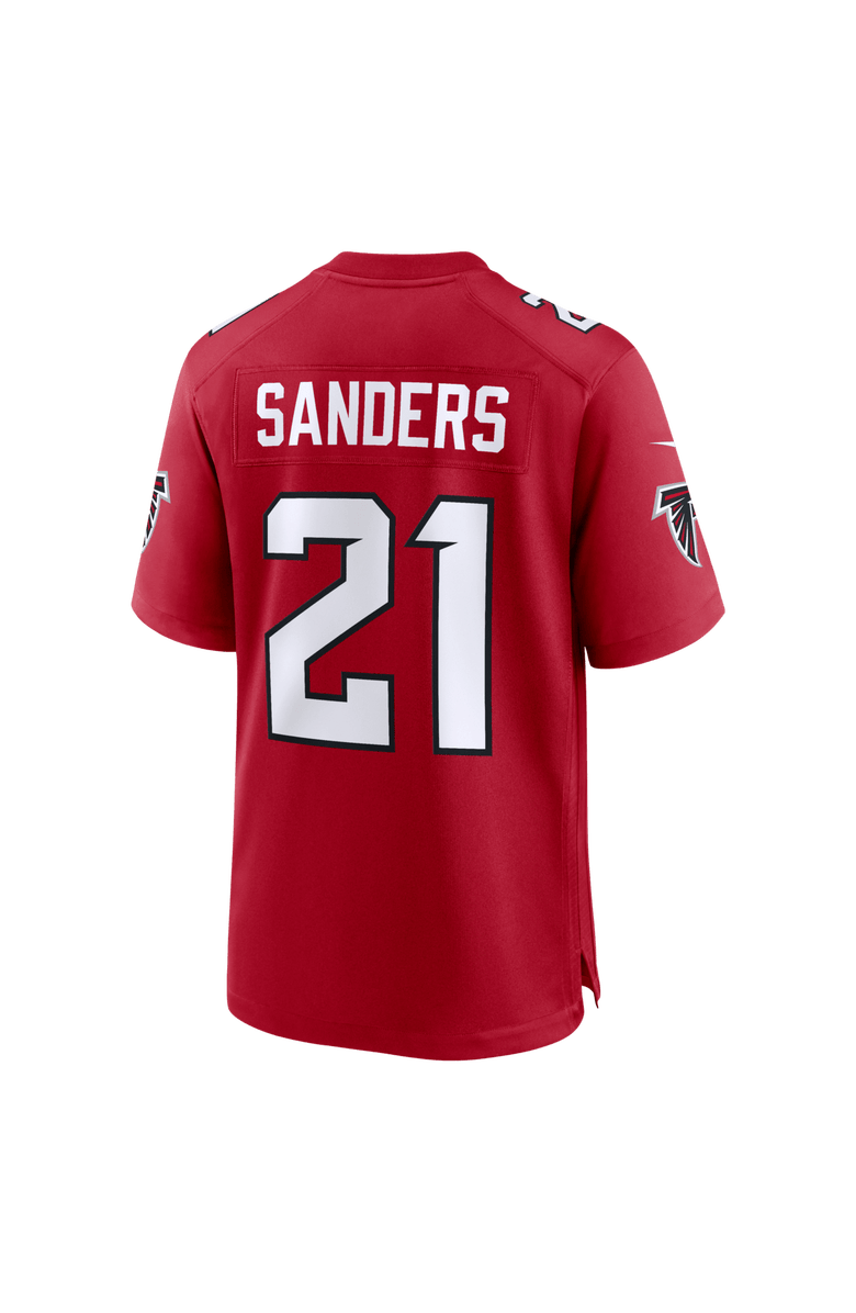 Nike Men's Nike Deion Sanders Red Atlanta Falcons Retired Player Game Jersey, Alternate, color, Red