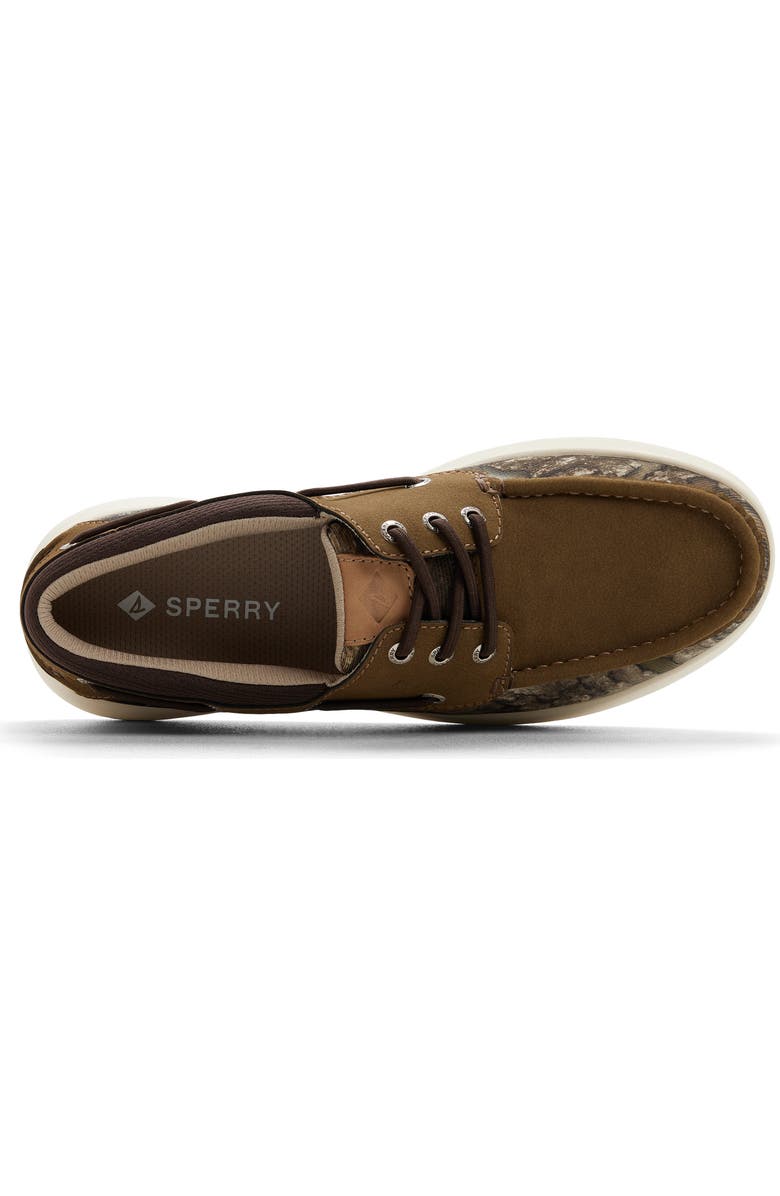 Sperry Harpoon Boat Shoe, Alternate, color, Green W/ Print