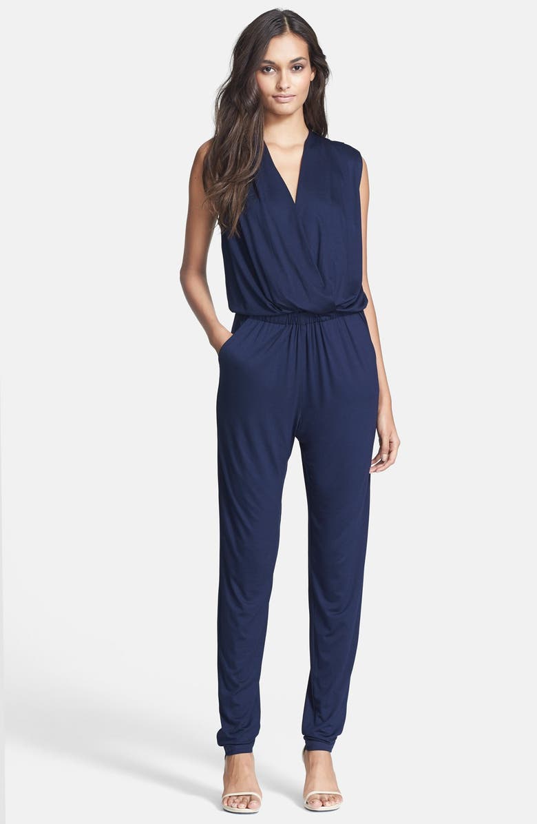 Trina Turk 'Pauline' Surplice Jumpsuit, Main, color, 